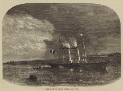 Arrivée du prince impérial à Douvres - Henry Spernon Tozer